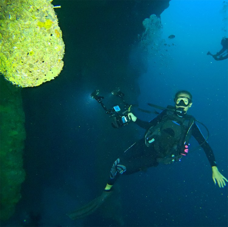 Photograph of diver © Gaelin Rosenwaks