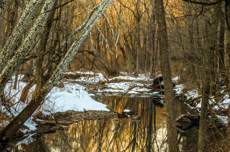 © Charles Dexter, Sunset at Capoolong Creek, Pittstown, NJ