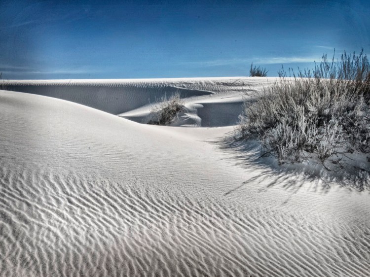 © Eileen Duranko, White Sand Dune, White Sands N.P., NM