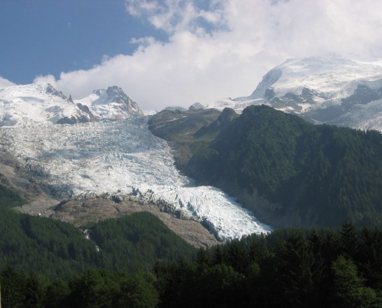 © Tom Wysmuller, Great Mont Blanc Glacier 7/22/2004, France