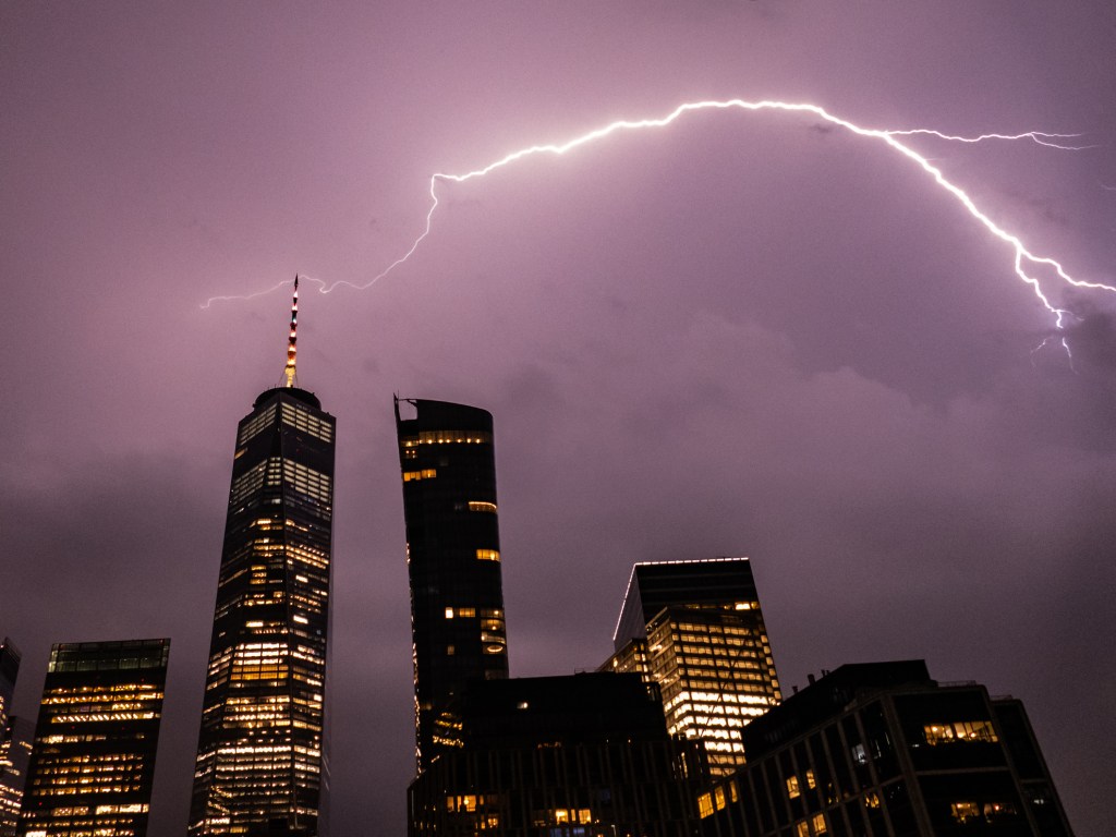 © Linda Buongermino - Lightening Hits 1WTC